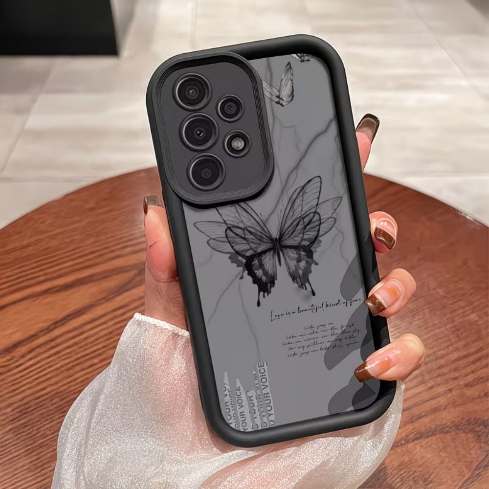 Phone Cases Aesthetic - Aesthetic Grunge Butterfly & Quote Print
