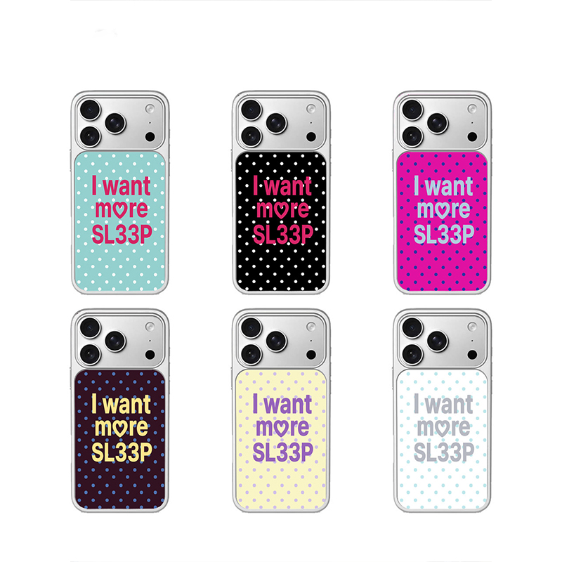 Phone Cases Polka Dot - Ins Minimalist Polka Dot Personalized Letter