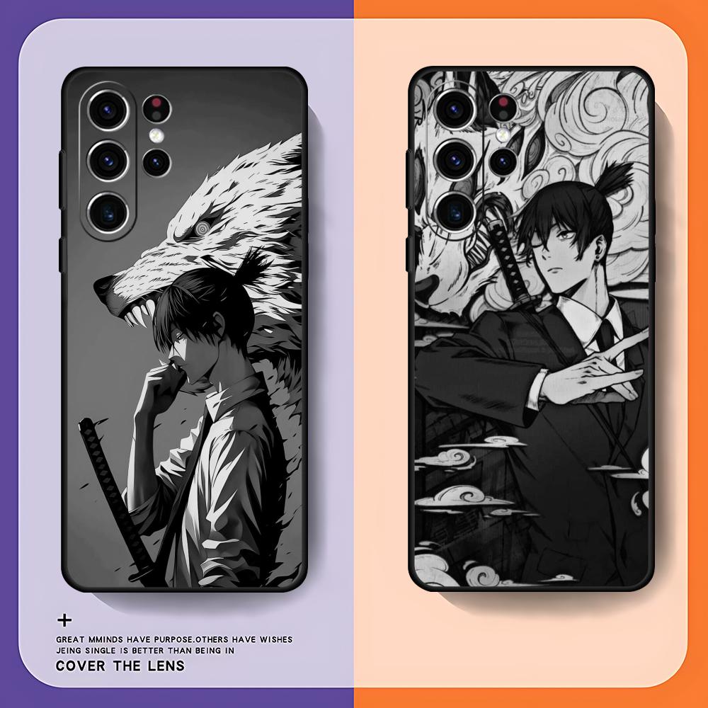 Phone Cases Samsung S24 - Chainsaw Man Aki Hayakawa Phone Case