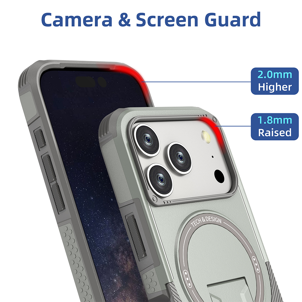 Magnetic Case Compatible Shock - Rugged Armor Case review and price