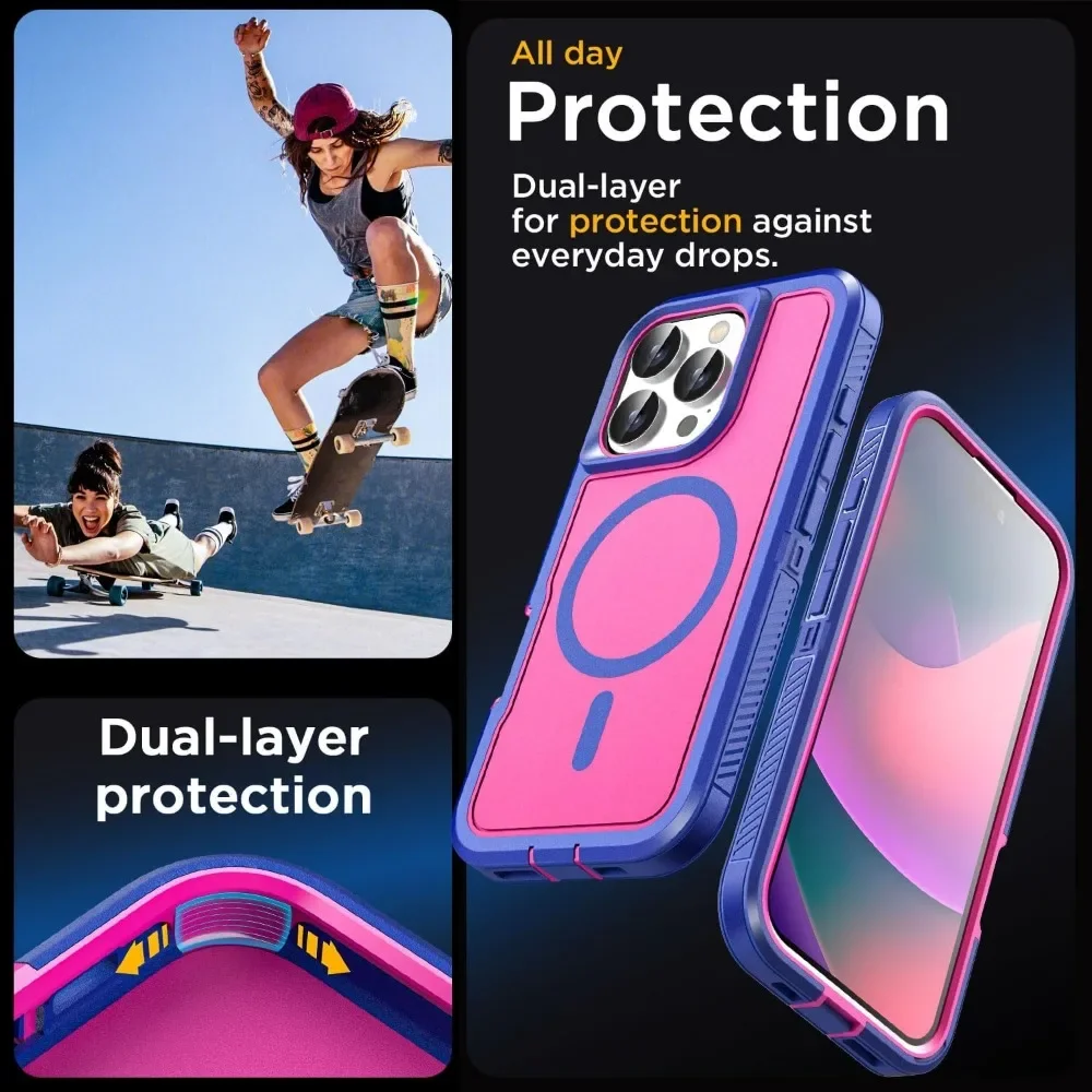 Luxury Magnetic Armor Case For - Rugged Armor Case review and price