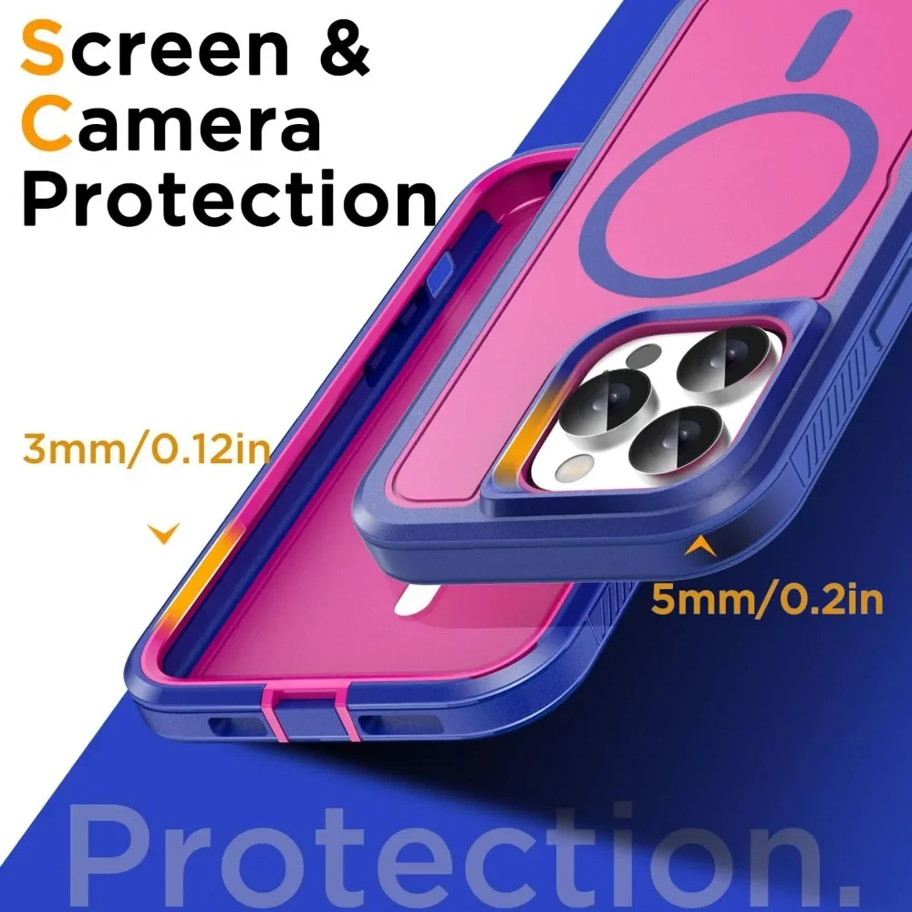 Luxury Magnetic Armor Case For - Rugged Armor Case review and price