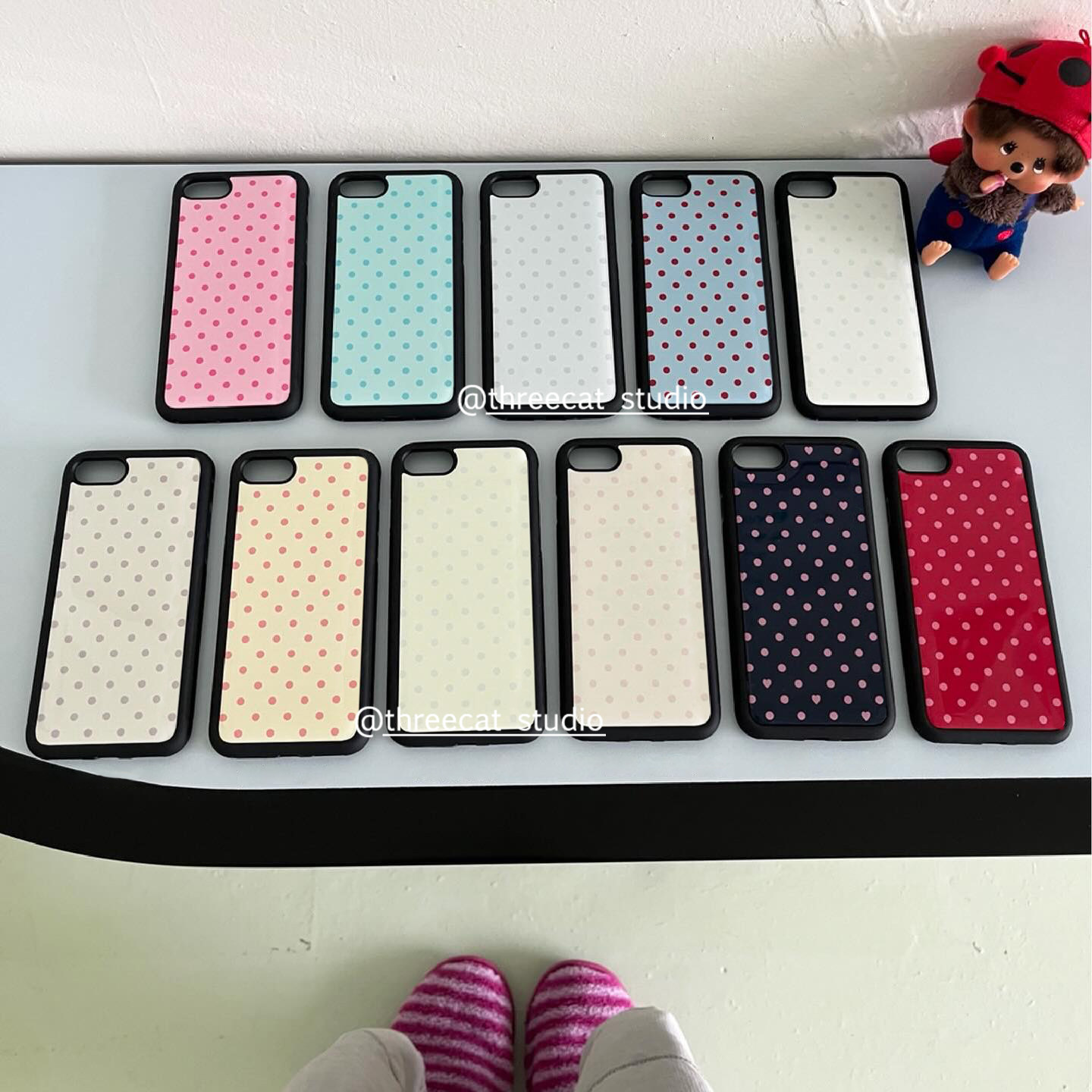 Korean Ins Colorful Polka Dots - Phone Cases Polka Dot review and price