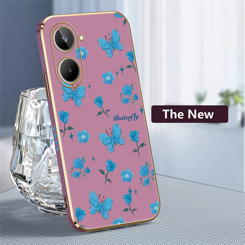 Flower Butterfly Print Phone C - Phone Cases Realme review and price
