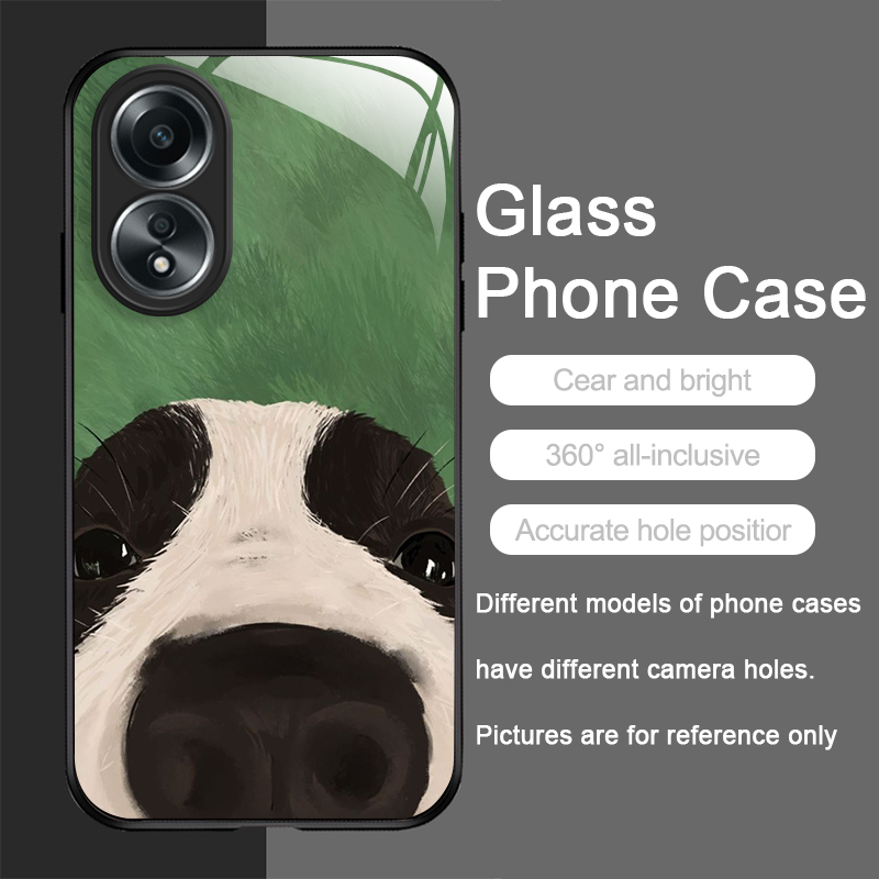 Oil Painting Yellow Dog Black  - Phone Cases Realme review and price