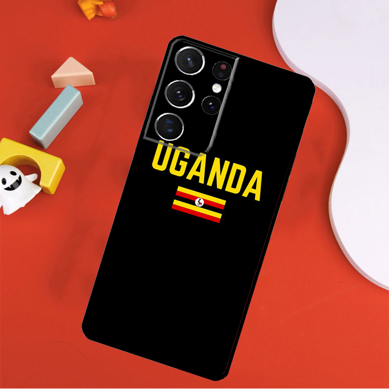 Uganda Flag Phone Case For Sam - Phone Cases Uganda review and price