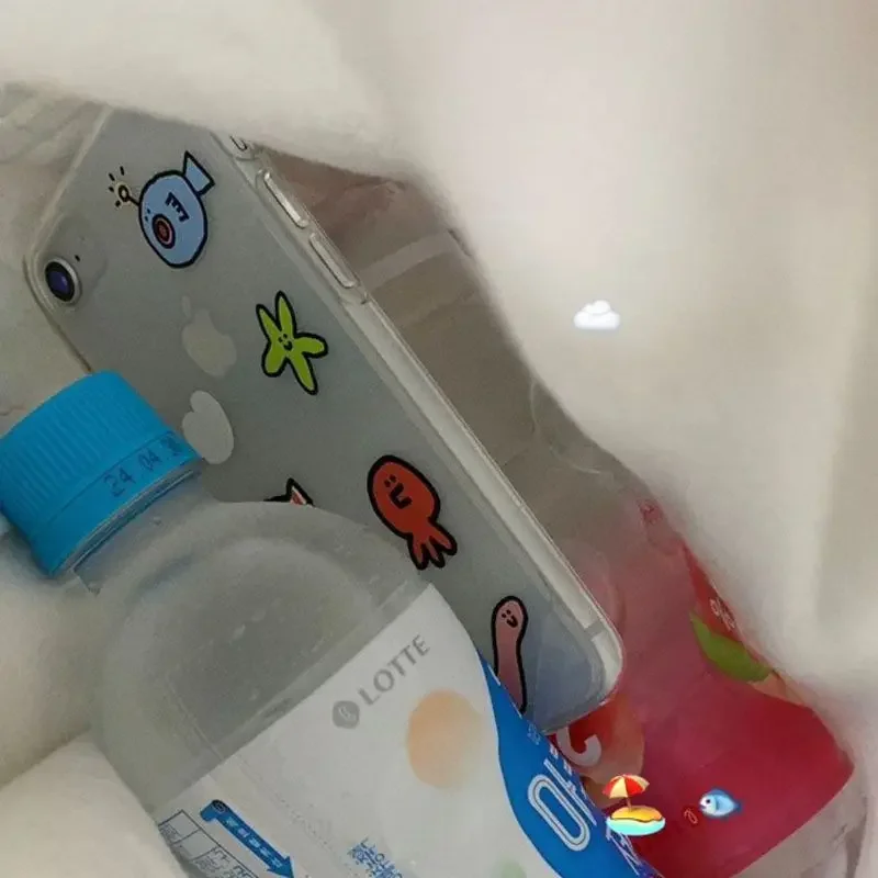 Ins Kawaii Ocean Creatures Cut - Phone Cases Kawaii review and price