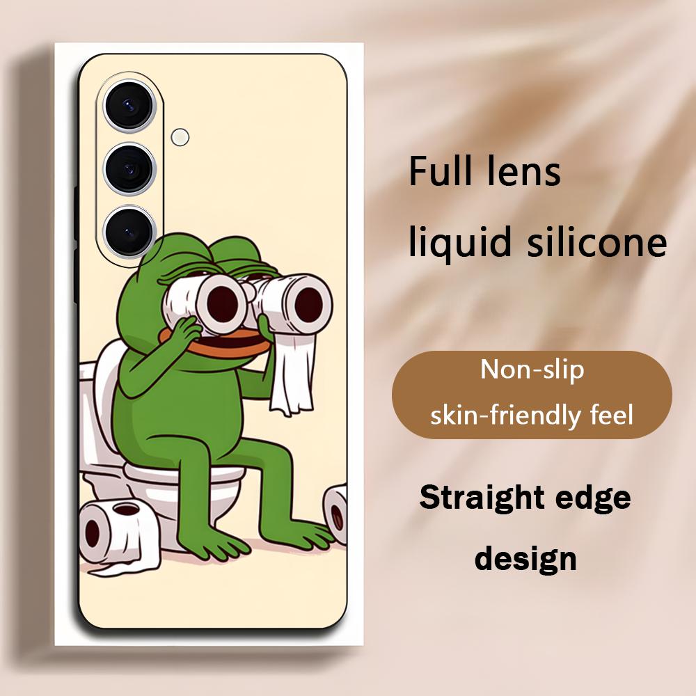 Sad Pepe the frog Draw Cool Ph - Phone Cases Samsung S24 review and price