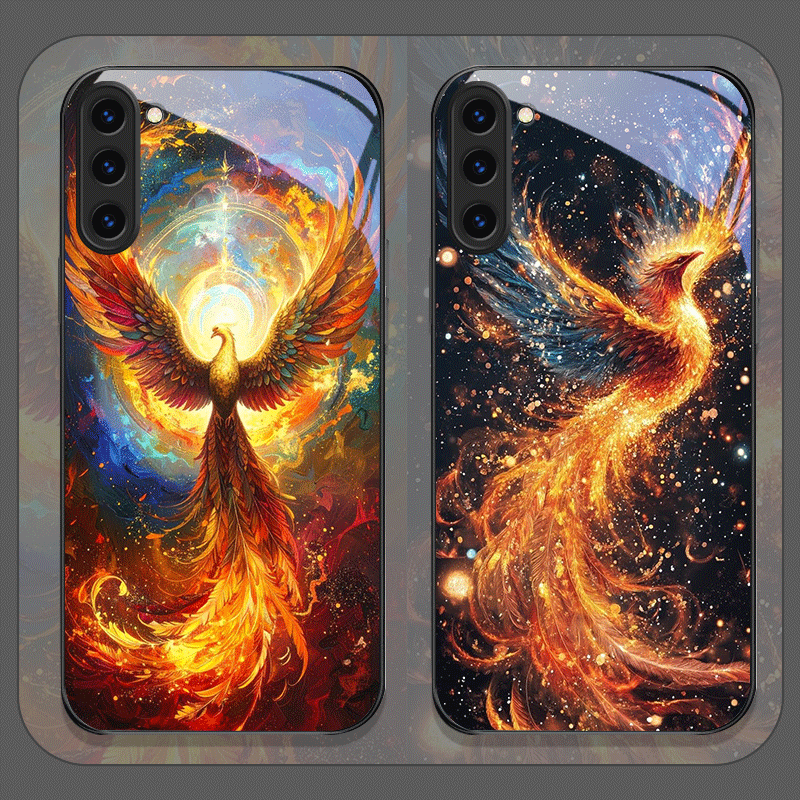 Aesthetic Phoenix Fire Feather - Phone Cases Aesthetic review and price
