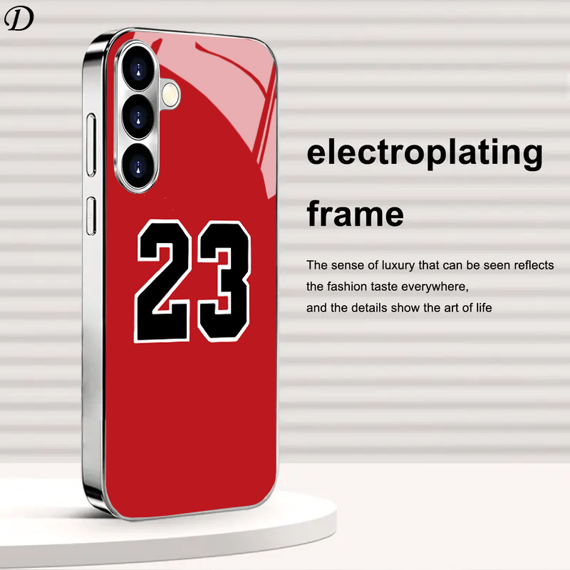 Red No. 23 jersey pattern elec - Phone Cases Jersey review and price