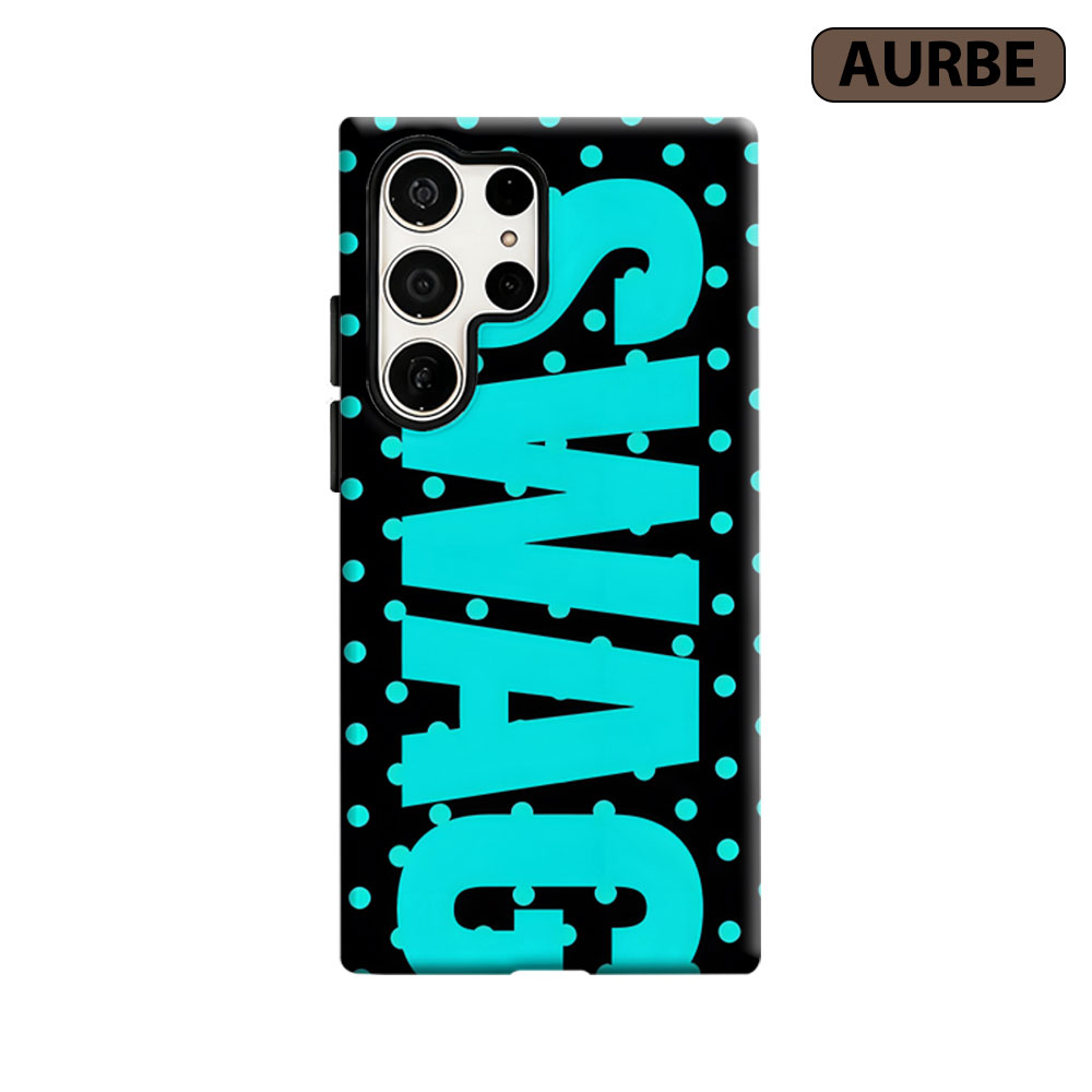 Neon Dots Typo Phone Case For  - Phone Cases Typo review and price