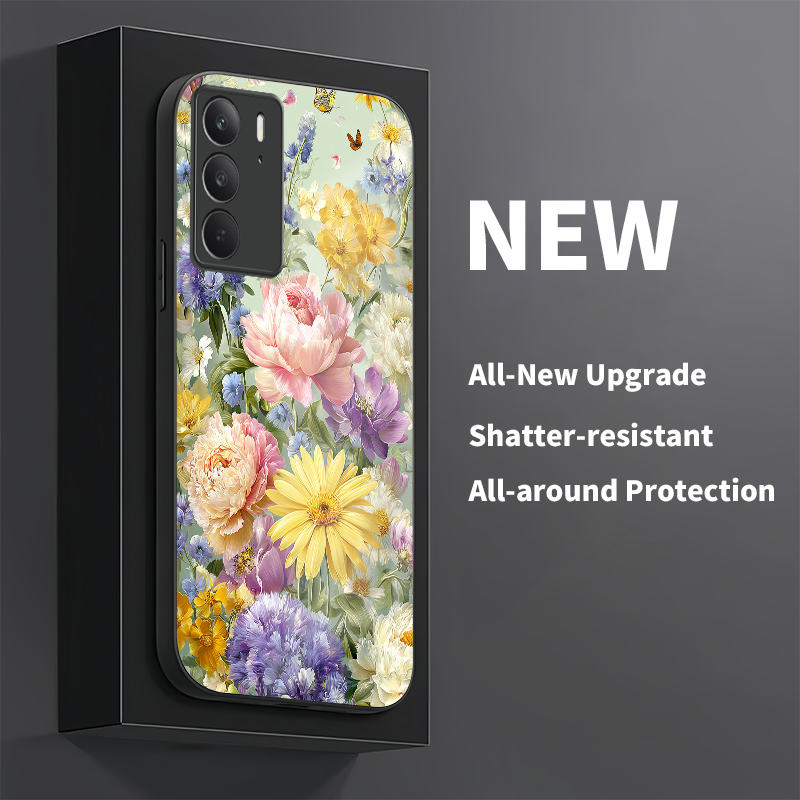 Tempered Glass Phone Case For  - Phone Cases Realme review and price
