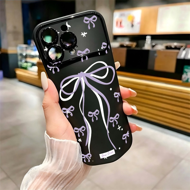 Large Purple Bow Star Doodle P - Phone Cases Drawing review and price