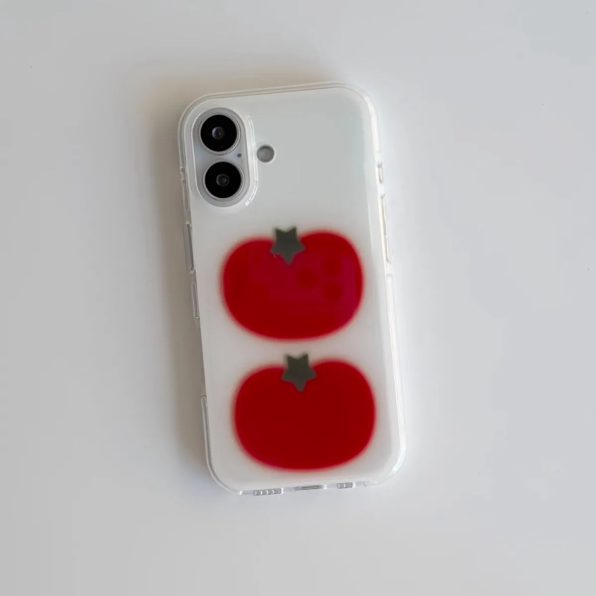 Korean Ins Two Ted Tomato Cart - Phone Cases Kawaii review and price