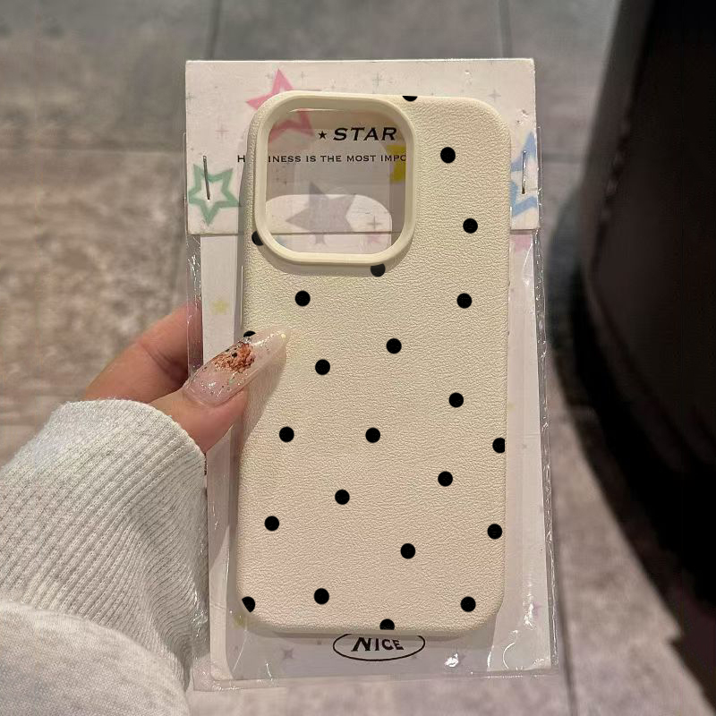Personality ins Simple Cute Po - Phone Cases Polka Dot review and price