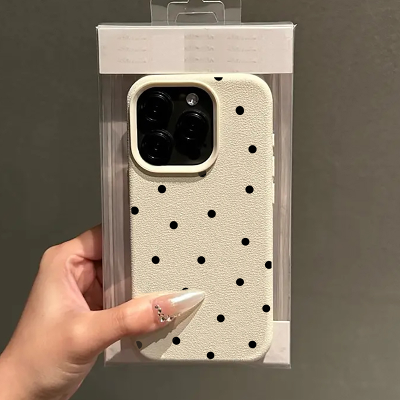 Personality ins Simple Cute Po - Phone Cases Polka Dot review and price