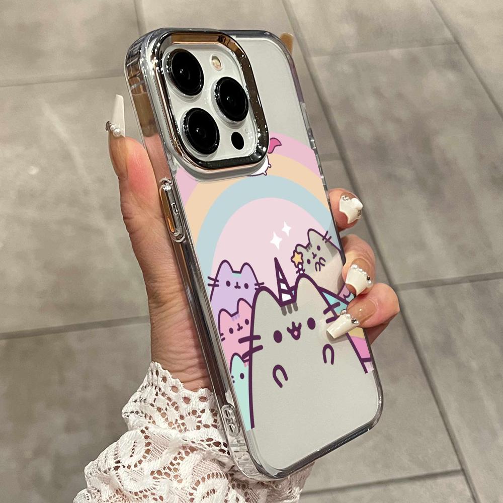 Cartoon Pusheen Cat Matte Tran - Phone Cases Best review and price