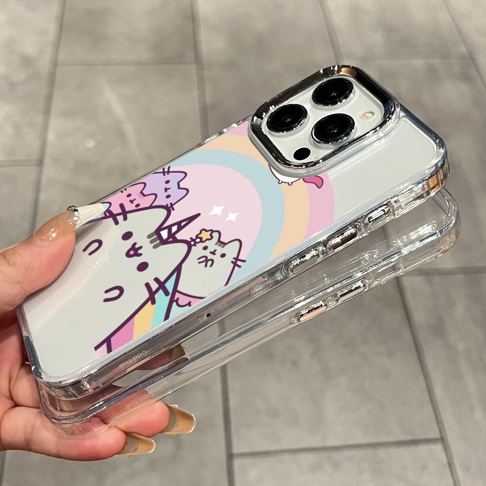 Cartoon Pusheen Cat Matte Tran - Phone Cases Best review and price
