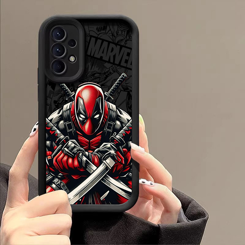 Swordsman Deadpool Marvel Case - Phone Cases For Samsung A14 review and price