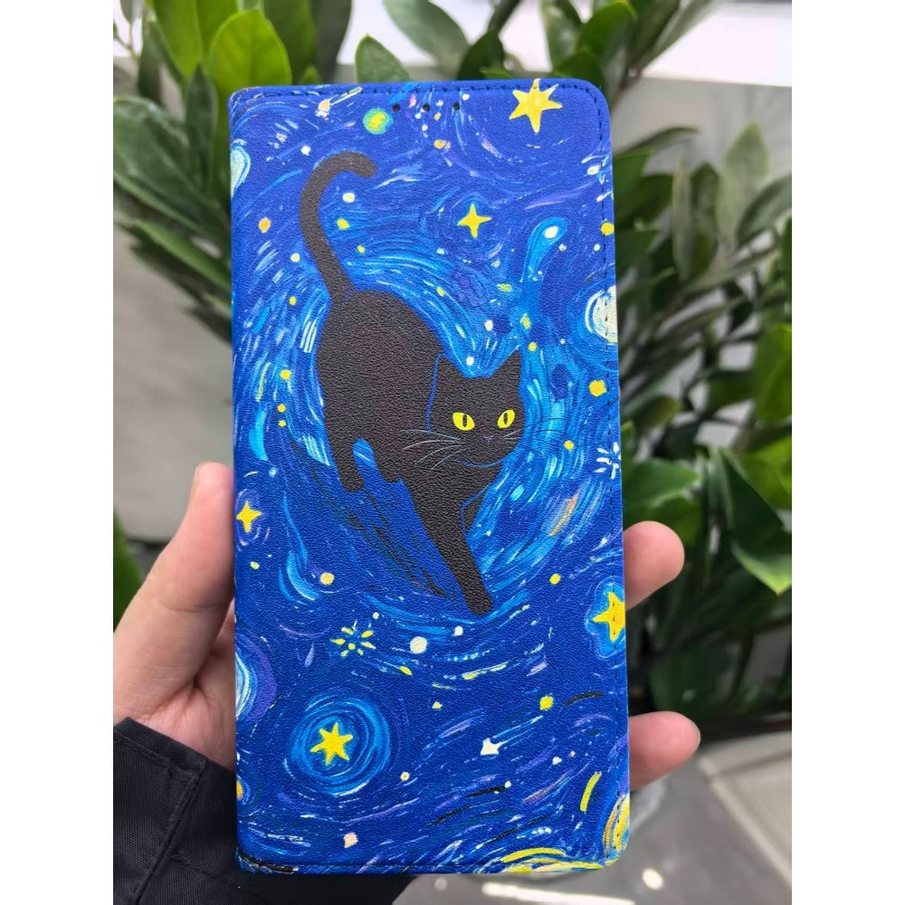 Painted Magnetic Flip Leather  - Phone Cases Samsung S24 review and price