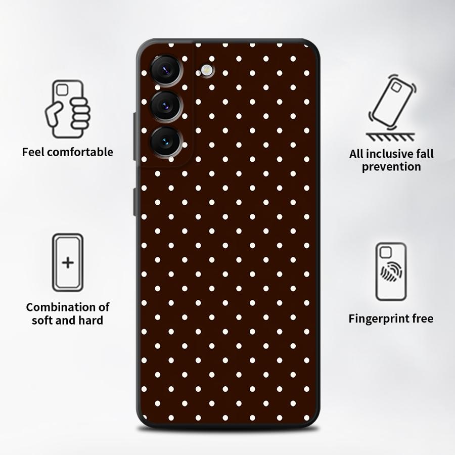 Retro Polka Dots Case for Sams - Phone Cases Polka Dot review and price