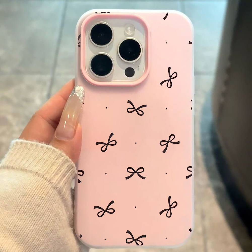 Cute Bow Polka Dot INS Phone C - Phone Cases Polka Dot review and price
