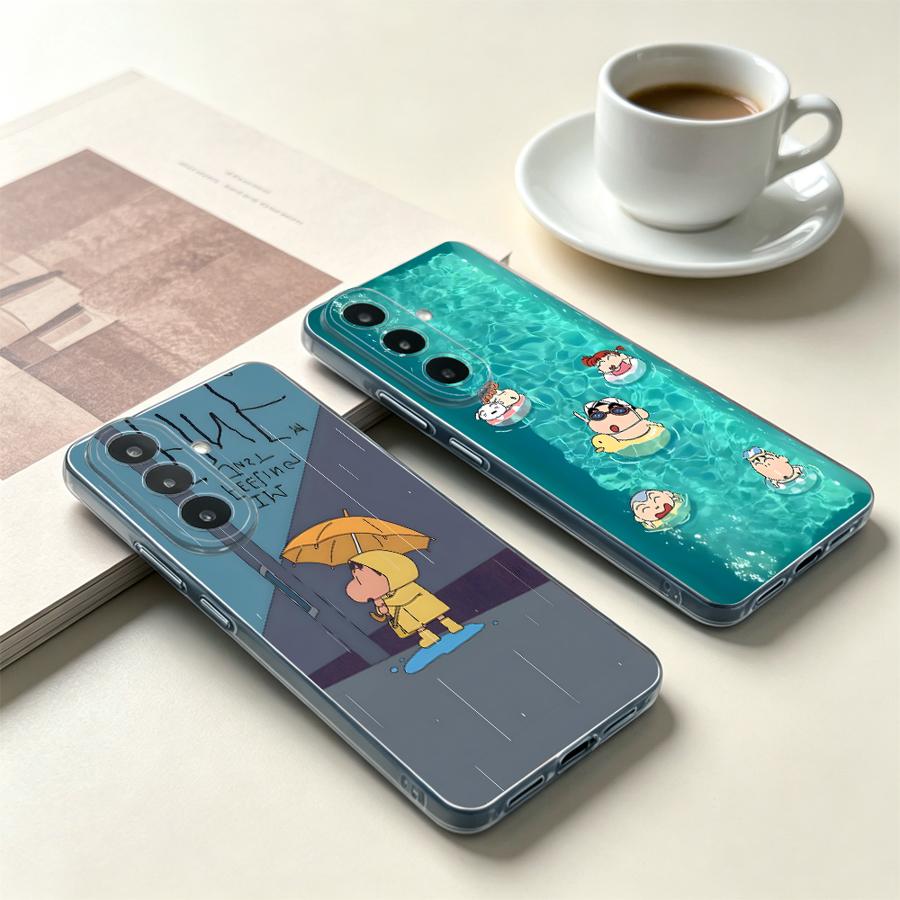 Yellow Umbrella Boy Phone Cove - Phone Cases For Samsung A14 review and price