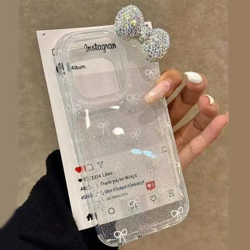 Luxury Sparkling Powder 3D Ful - Phone Cases Best review and price