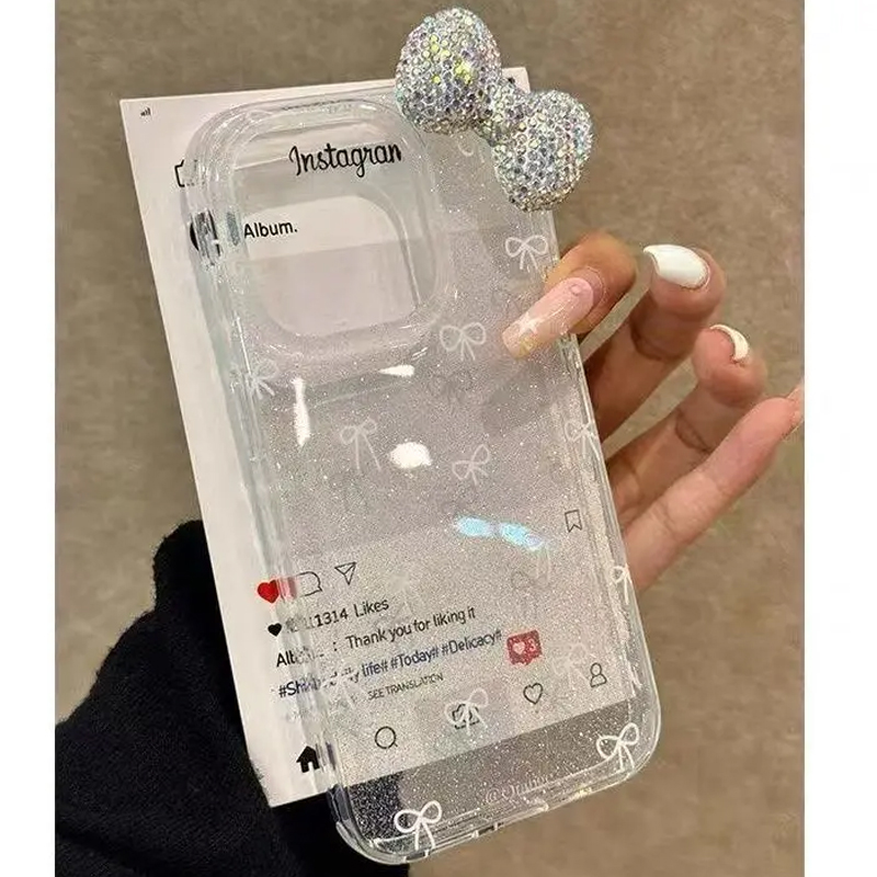 Luxury Sparkling Powder 3D Ful - Phone Cases Best review and price